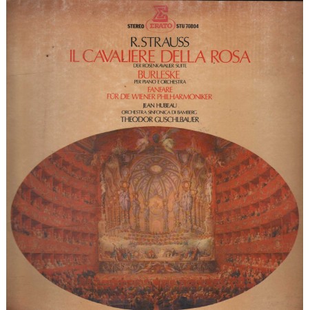 Strauss, Guschlbauer ‎LP Vinile Il Cavaliere Della Rosa / Erato ‎– STU70804 Nuovo
