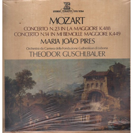 Mozart, Pires‎ LP Vinile Concerto N.23,N.14 / Erato – STU70764 Sigillato