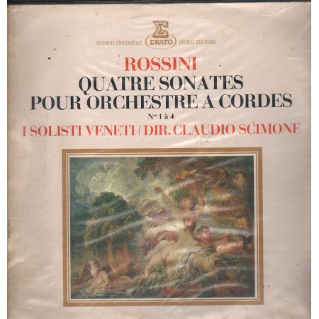 Rossini, Scimone LP Vinile Quatre Sonates Pour Orchestre A Cordes / STU70489