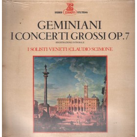 Geminiani, I Solisti Veneti, Scimone LP Vinile I Concerti Grossi, Op. 7 / STU70546 Geminiani, I Solisti Veneti, Scimone LP Vinile I Concerti Grossi, Op. 7 / STU70546