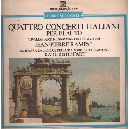 Vivaldi, Tartini, Sammartini, Pergolesi LP Vinile Quattro Concerti Italiani / EFM8201 Nuovo