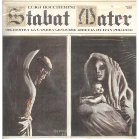 Boccherini, Orch. Da Camera Di Genova, Polidori LP Vinile Stabat Mater Sigillato Boccherini, Orch. Da Camera Di Genova, Polidori LP Vinile Stabat Mater Sigillato