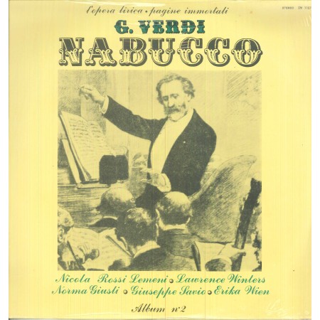 Giuseppe Verdi LP Vinile Nabucco Nr.2 / Joker – SM1107 Sigillato