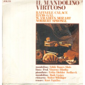 Mozart, Calace LP Vinile Il Mandolino Virtuoso / Joker – SM1132 Sigillato Mozart, Calace LP Vinile Il Mandolino Virtuoso / Joker – SM1132 Sigillato