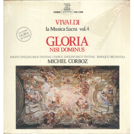 Vivaldi, Corboz LP Vinile La Musica Sacra Vol. 4 / Gloria Nisi Dominus / STU71200