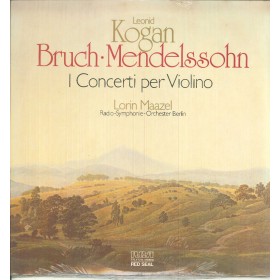 Kogan, Mendelssohn, Bruch LP Vinile I Concerti Per Violino / TRL11214 Sigillato Kogan, Mendelssohn, Bruch LP Vinile I Concerti Per Violino / TRL11214 Sigillato