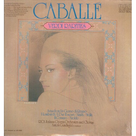 Giuseppe Verdi LP Vinile Verdi Rarities / RCA Gold Seal – AGL11283 Sigillato