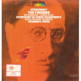 Stravinsky, Mata LP Vinile The Firebird, Symphony In Three Movements / RL13459 Nuovo Stravinsky, Mata LP Vinile The Firebird, Symphony In Three Movements / RL13459 Nuovo