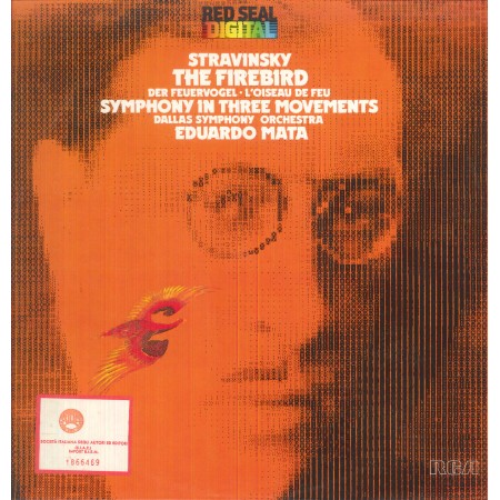 Stravinsky, Mata LP Vinile The Firebird, Symphony In Three Movements / RL13459 Nuovo