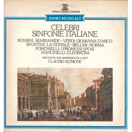 Various LP Vinile Celebri Sinfonie Italiane / Erato – EFM8205 Nuovo