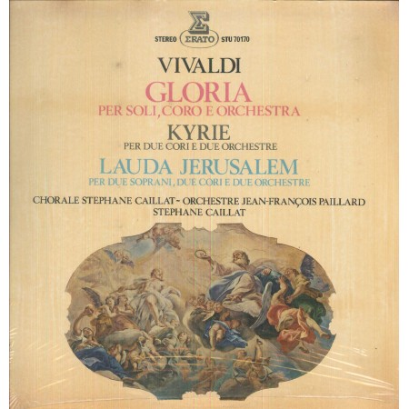 Vivaldi, Paillard LP Vinile Gloria - Kyrie - Lauda Jerusalem / Erato – STU70170 Sigillato