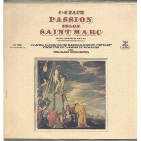 Bach, Gonnenwein LP Vinile Passion Selon Saint Marc / STU70246 Sigillato