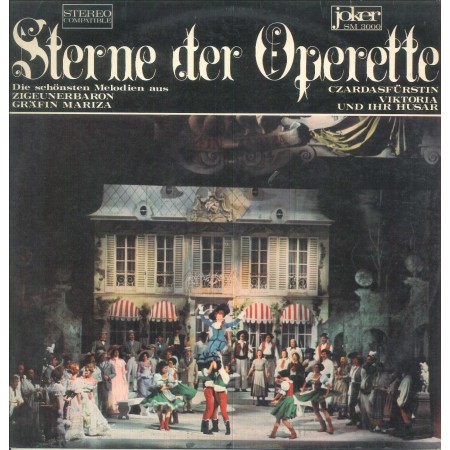 Kalman, Strauss, Abraham LP Vinile Sterne Der Operette / Joker – SM3000 Nuovo