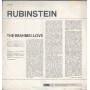 Arthur Rubinstein LP Vinile The Brahms I Love / RCA Red Seal – LSC3186 Sigillato