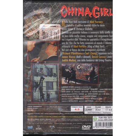 China Girl DVD Abel Ferrara 8031179706051 Sigillato