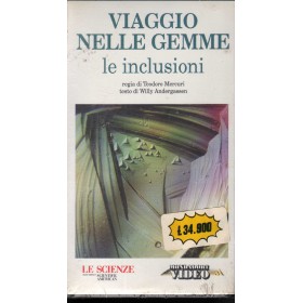 Viaggio Nelle Gemme Le Inclusioni VHS Teodoro Mercuri / 8009068110197 Sigillato Viaggio Nelle Gemme Le Inclusioni VHS Teodoro Mercuri / 8009068110197 Sigillato