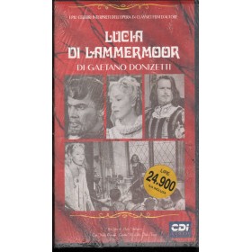Lucia Di Lammermoor VHS Gaetano Donizetti / 8012812840424 Sigillato Lucia Di Lammermoor VHS Gaetano Donizetti / 8012812840424 Sigillato