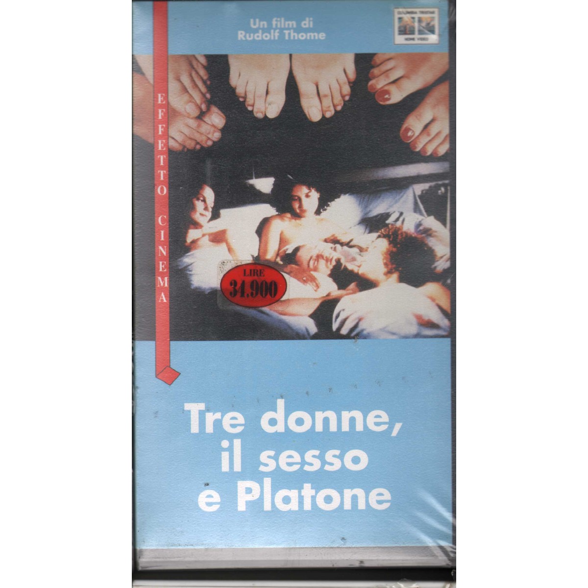 Tre Donne, Il Sesso E Platone VHS‎ Rudolf Thome / 8013123702128 Sigillato