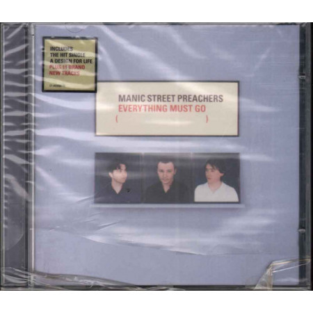 Manic Street Preachers  CD Everything Must Go Nuovo Sigillato 5099748393029