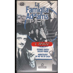 La Famiglia Addams Gomez Dagli Occhi Verdi VHS B. Sonnenfeld / 8001701223226 Sigillato La Famiglia Addams Gomez Dagli Occhi Verdi VHS B. Sonnenfeld / 8001701223226 Sigillato