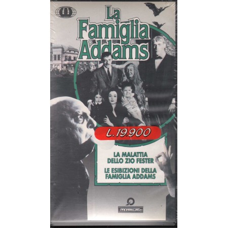 La Famiglia Addams, La Malattia Dello Zio Fester VHS B. Sonnenfeld / 8001701223233 Sigillato