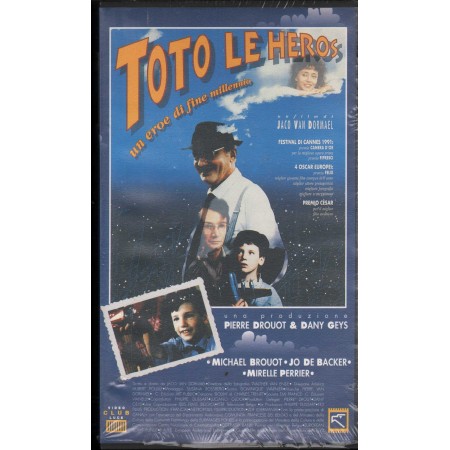 Toto Le Heros VHS Jaco Van Dormael / 8014191000741 Sigillato