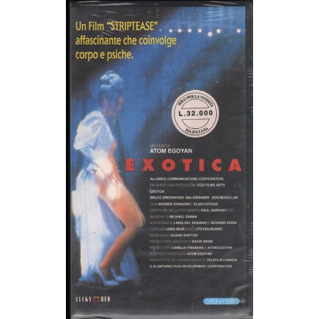 Exotica VHS Atom Egoyan / 8012296024624 Sigillato