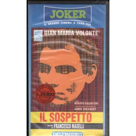 Il Sospetto VHS Francesco Maselli / 8012296020336 Sigillato