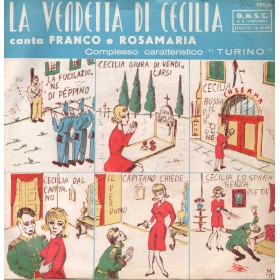 Franco, Rosamaria Vinile 7" 45 giri La Vendetta Di Cecilia 1,2 Parte / GMSC – 955 Nuovo Franco, Rosamaria Vinile 7" 45 giri La Vendetta Di Cecilia 1,2 Parte / GMSC – 955 Nuovo