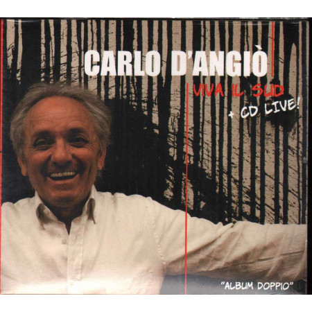 Carlo D'AngiÃ² Doppio CD Digipack Viva il Sud + Cd Live Nuovo Sig 8031274007626