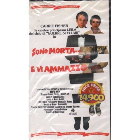 Sono Morta E Vi Ammazzo VHS Tim Kincaid / 8001701209695 Sigillato