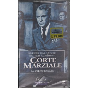 Corte Marziale -I Classici VHS Otto Preminger / 8001701215252 Sigillato Corte Marziale -I Classici VHS Otto Preminger / 8001701215252 Sigillato