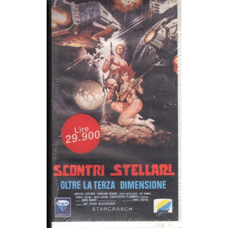 Scontri Stellari VHS Luigi Cozzi / 8009833326426 Sigillato