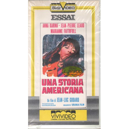 Una Storia Americana VHS Jean Luc Godard / 8007654070214 Sigillato