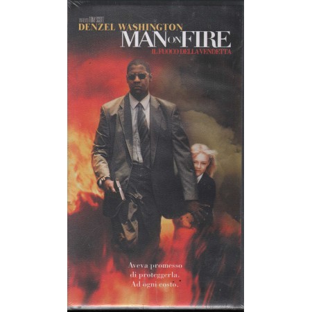 Man On Fire VHS Tony Scott / 8010312055898 Sigillato