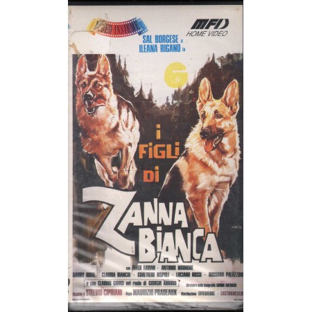 I Figli Di Zanna Bianca VHS Maurizio Pradeaux / 148AVS080148 Sigillato