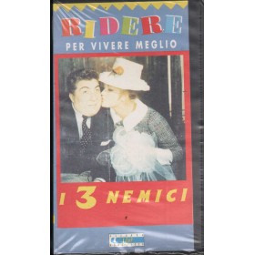 Ridere Per Vivere Meglio, I Tre Nemici VHS Giorgio Simonelli / 201COSA Sigillato Ridere Per Vivere Meglio, I Tre Nemici VHS Giorgio Simonelli / 201COSA Sigillato
