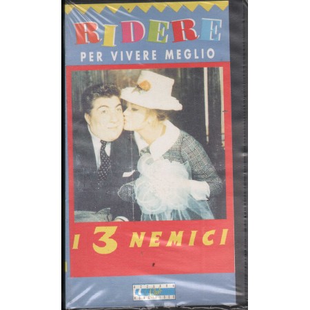 Ridere Per Vivere Meglio, I Tre Nemici VHS Giorgio Simonelli / 201COSA Sigillato
