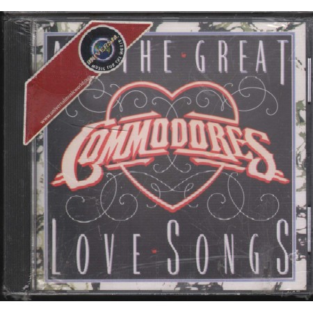 Commodores CD All The Great Love Songs / Motown – 5300512 Sigillato