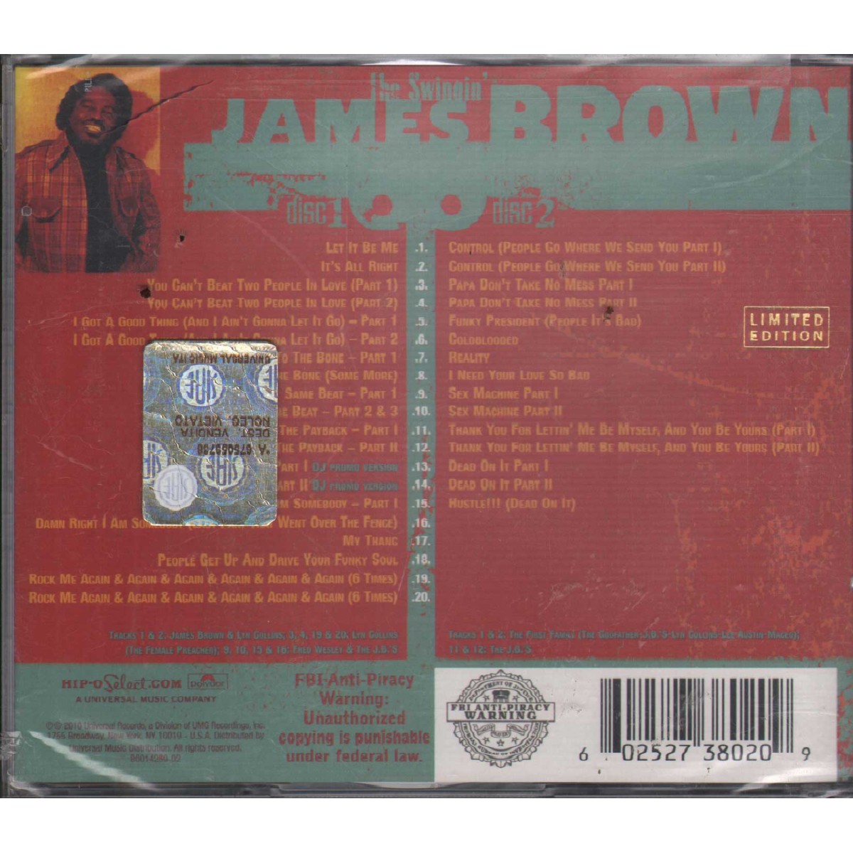 米CD James Brown The Singles, Volume 9: 1973-1975 B001425902 Hip-O Select /00110 James Brown - The Singles Vol. 9 (1973-1975) [2 CD] - Amazon