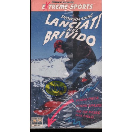 Extreme Sports Snowboarding Lanciati Nel Brivido VHS Warren Miller' S / 8013123395221 Sigillato