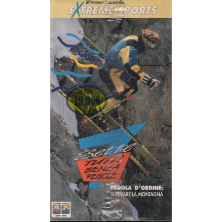 Extreme Sports 7 Tutti Senza Regole VHS Warren Miller' S / 8013123395122 Sigillato