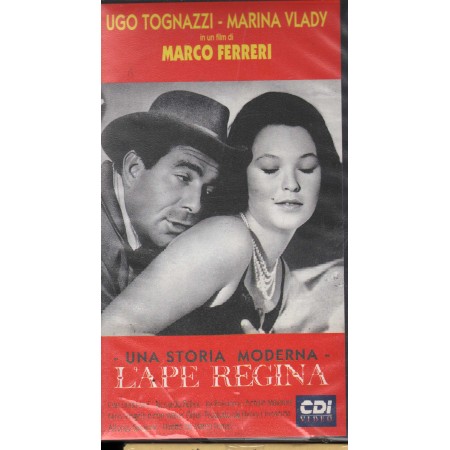 Una Storia Moderna - L'Ape Regina VHS Marco Ferreri / 8012812845122 Sigillato