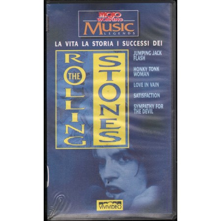The Rolling Stones VHS La Vita La Storia I Successi  / 8007654507734 Sigillato