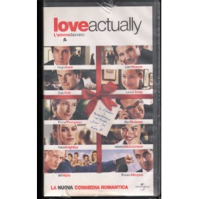Love Actually, L' Amore Davvero VHS Richard Curtis / 5050582210378 Sigillato Love Actually, L' Amore Davvero VHS Richard Curtis / 5050582210378 Sigillato
