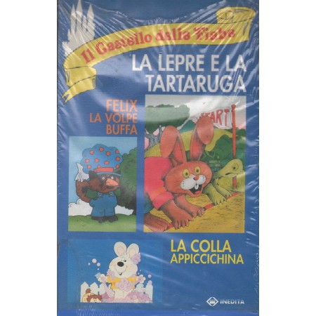 La Lepre E La Tartaruga, Felix La Volpe Buffa, La Colla Appicichina VHS 041044 Sigillato