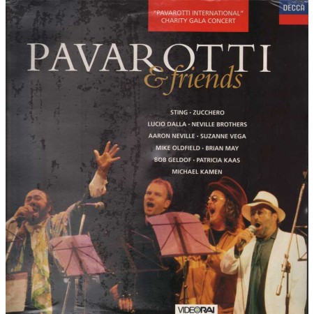 Sting Dalla Zucchero Lp Vinile Pavarotti Friends Decca ‎4401001 Sigillato