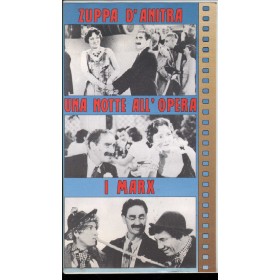 Zuppa D' Anitra, Una Notte All' Opera, I Marx VHS Various / VHS011191 Sigillato Zuppa D' Anitra, Una Notte All' Opera, I Marx VHS Various / VHS011191 Sigillato