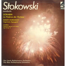 Stokowski / Conducts Scriabin Lp Le Poeme De L'Extase / Capriccio Espagnol Nuovo Stokowski / Conducts Scriabin Lp Le Poeme De L'Extase / Capriccio Espagnol Nuovo