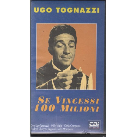 Se Vincessi 100 Milioni VHS Carlo Moscovini / 8012812845221 Sigillato